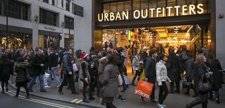 Urban Outfitters' shop